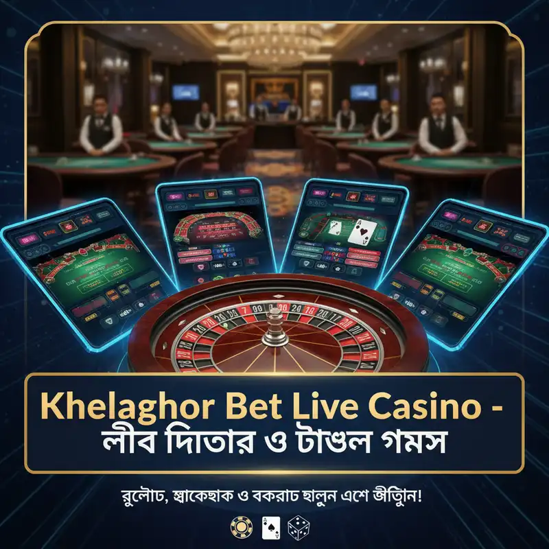 Khelaghor Bet Live Casino Banner